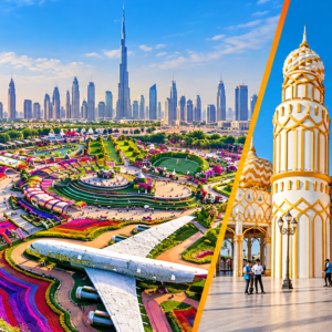 Dubai garden and Global Village